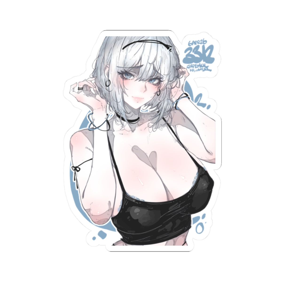 3312 - 蓝 / blue v1 Stickers