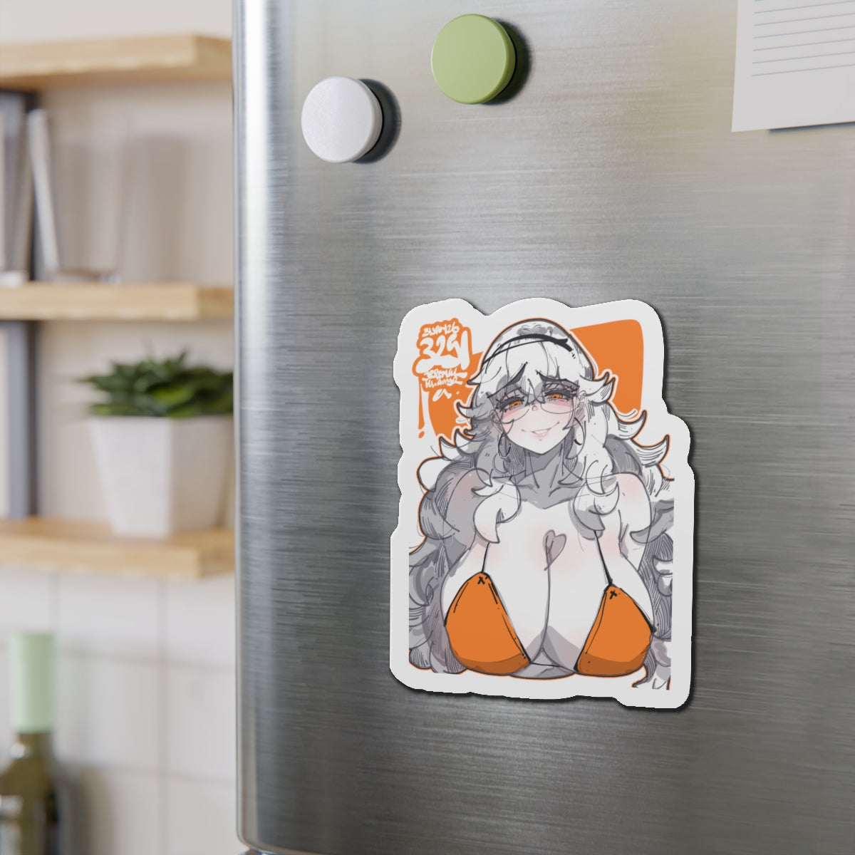 3251 - 橙 / orange v2 Magnets