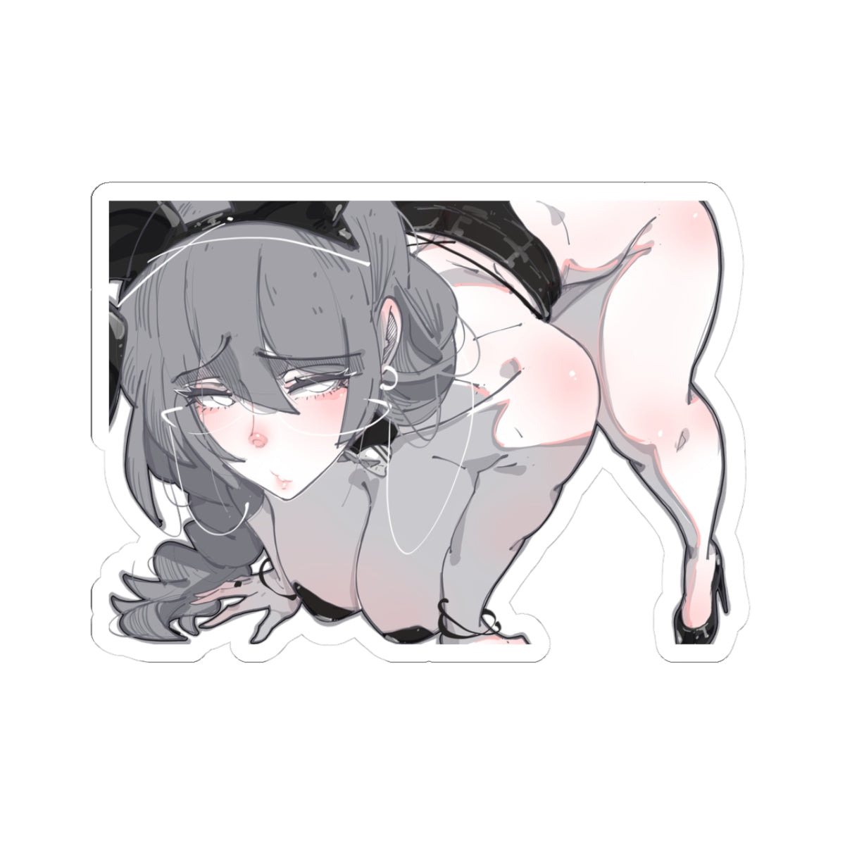 3164 - 白 / white v2 Stickers