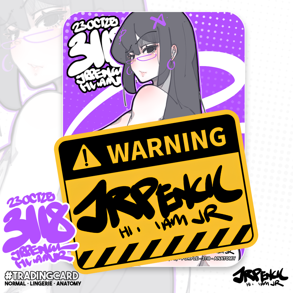 3118 - 紫 / Purple Trading Cards
