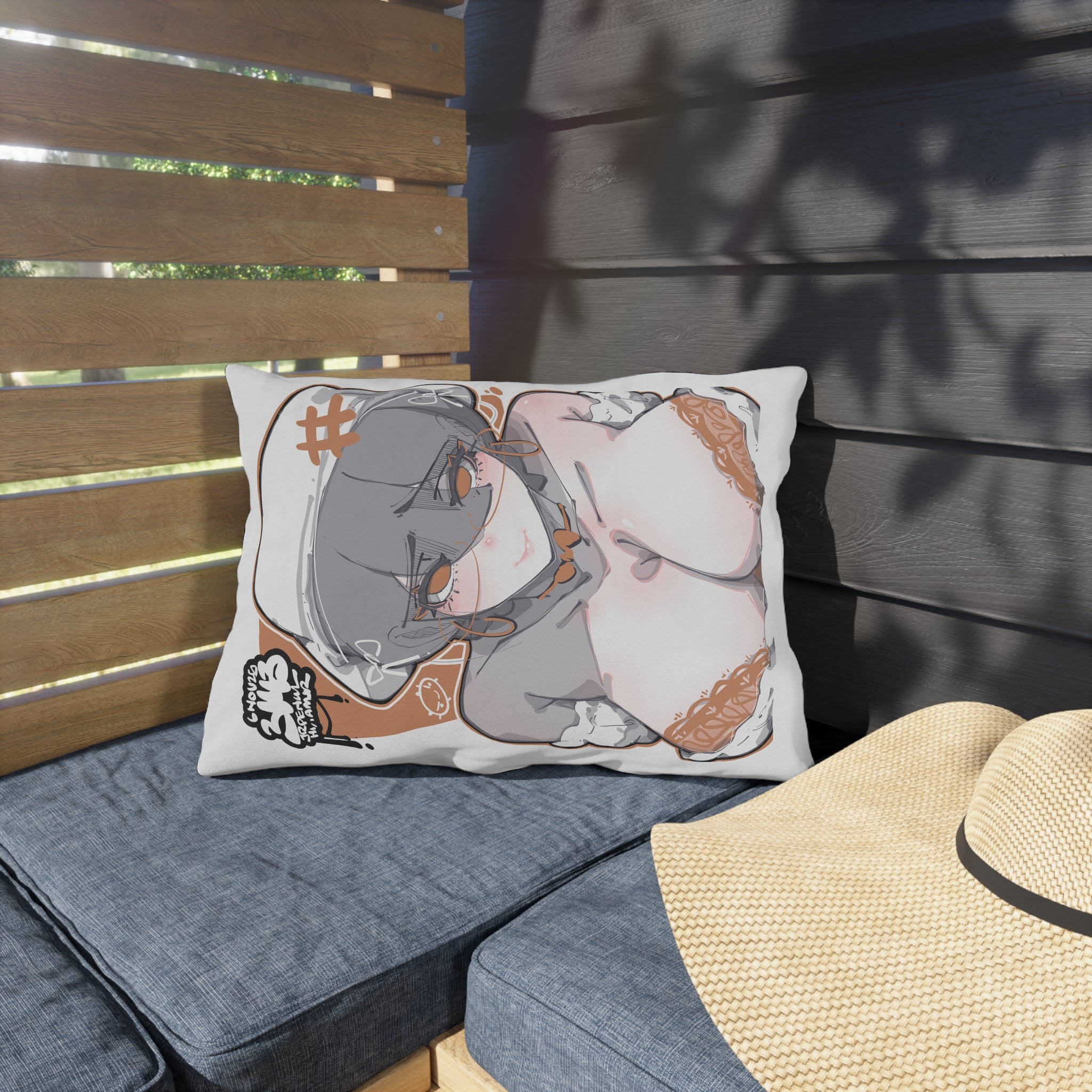 3143 - 褐 / brown Pillows