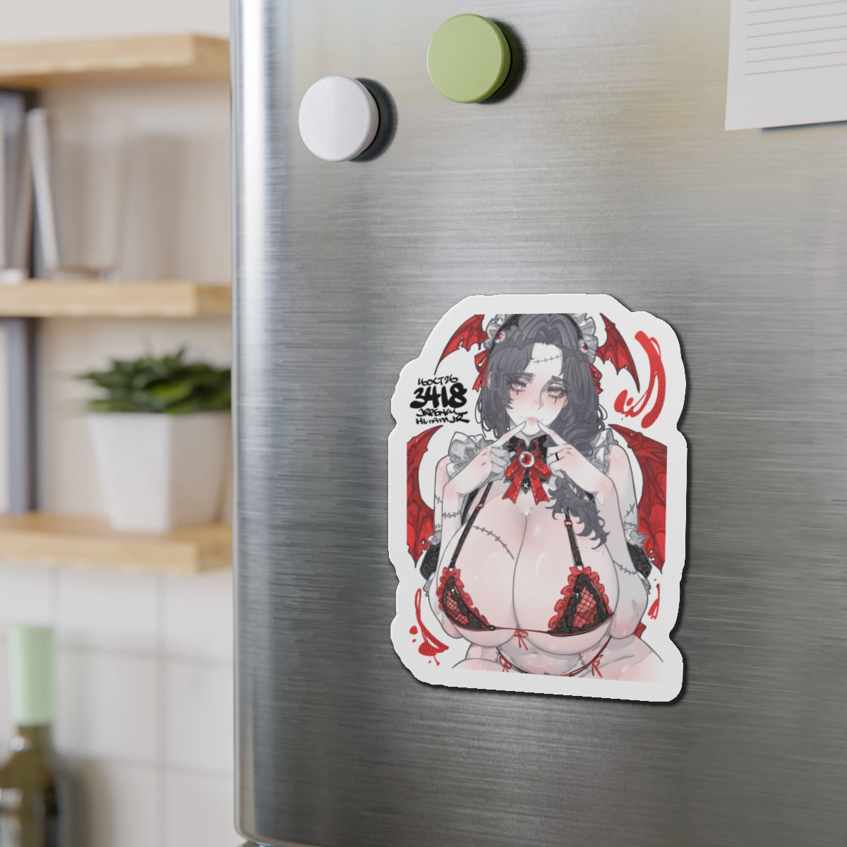 3418 - 红 / Red v2 Magnets