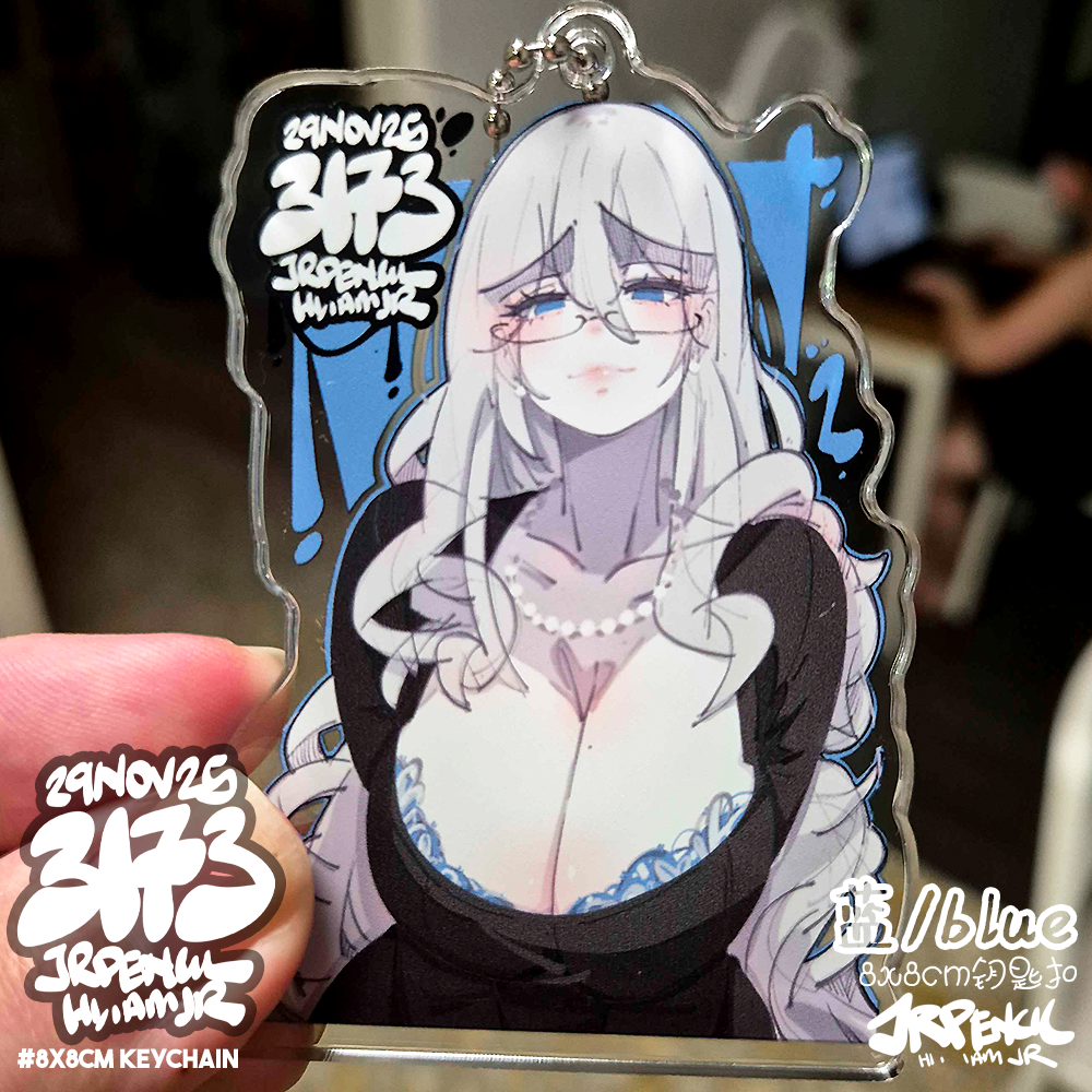 3173 - 蓝 / blue Keychains