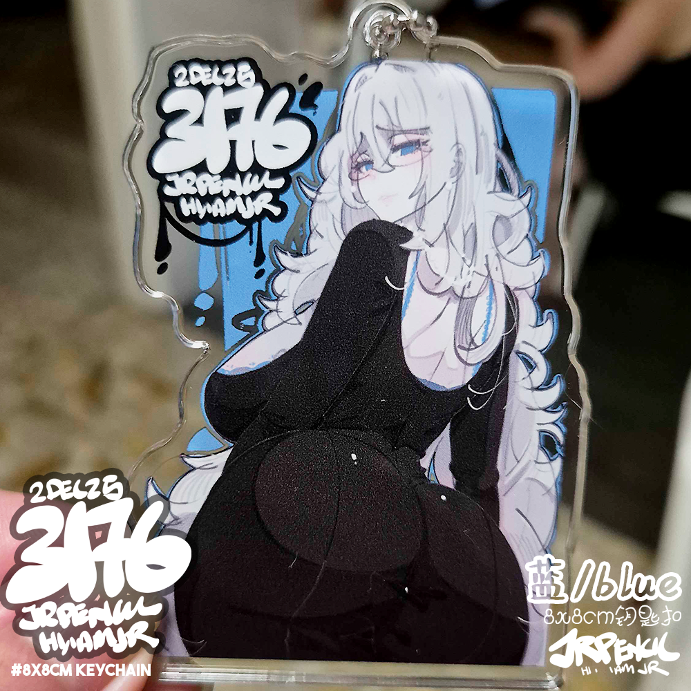 3176 - 蓝 / blue Keychains