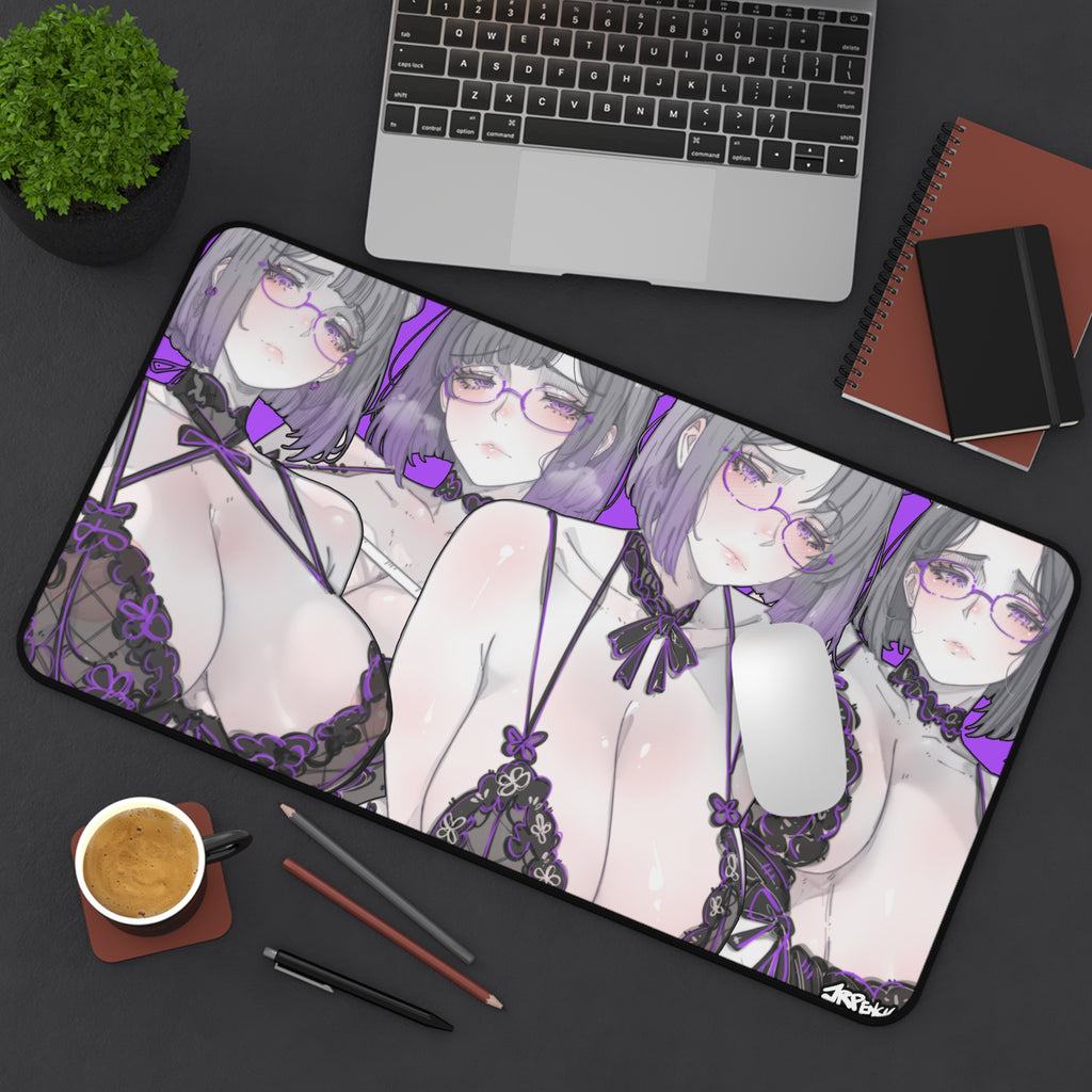 3410 - 紫壁纸 / Purple Wallpaper v2 Desk Mat