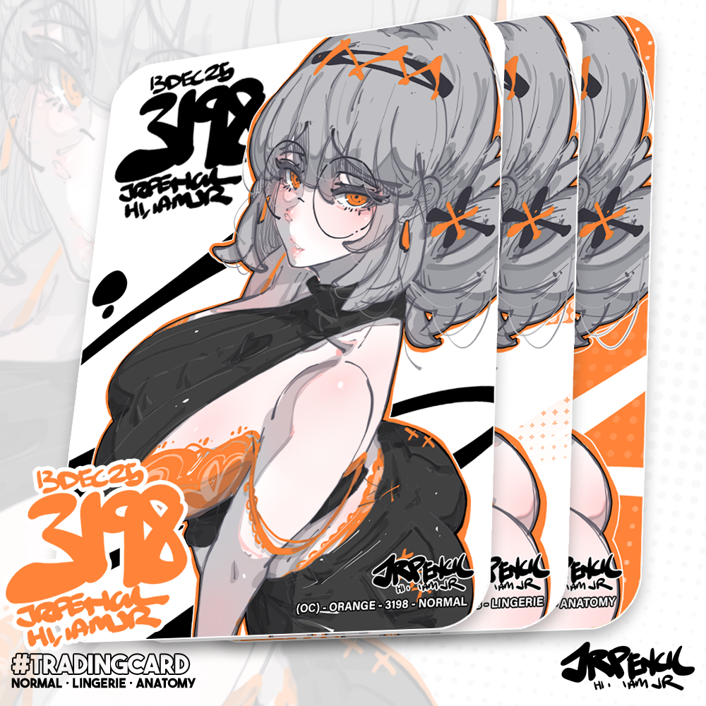 3198 - 橙 / Orange Trading Cards
