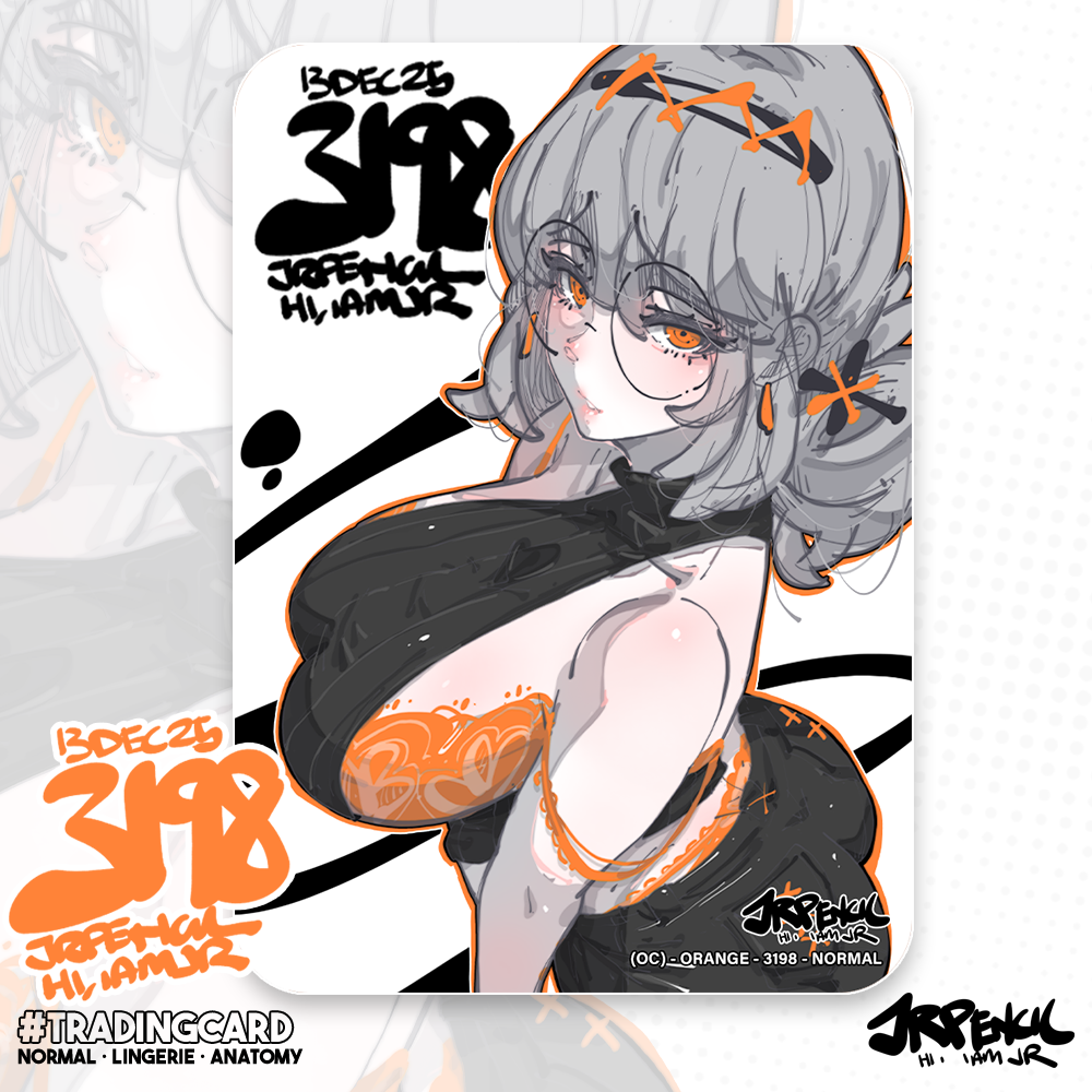 3198 - 橙 / Orange Trading Cards
