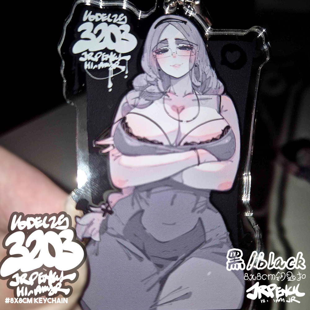 3203 - 黑 / black Keychains