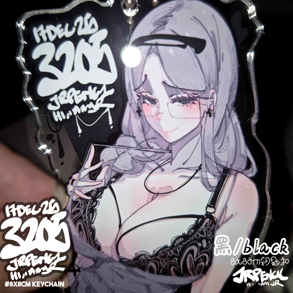 3205 - 黑 / black Keychains