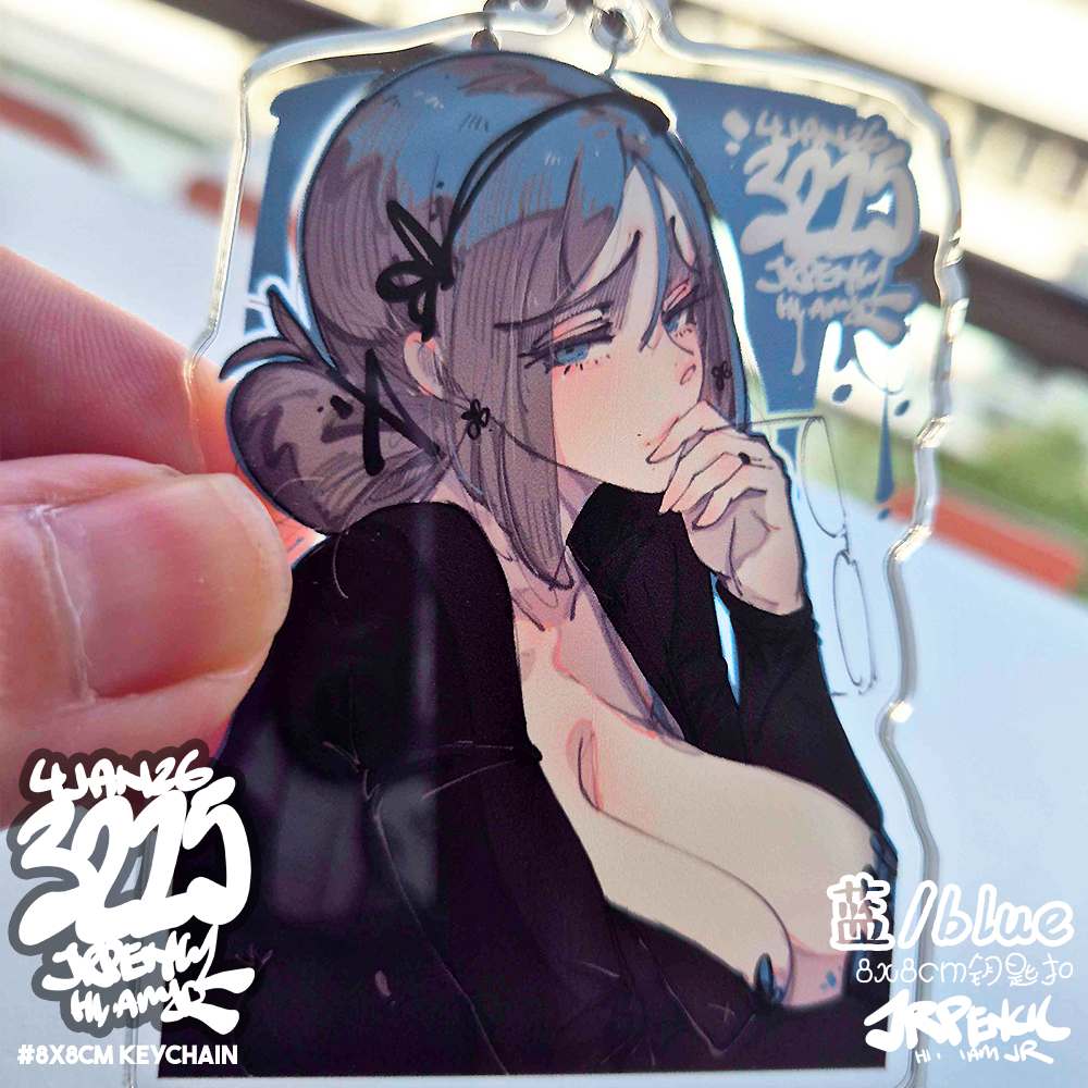 3225 - 蓝 / blue Keychains