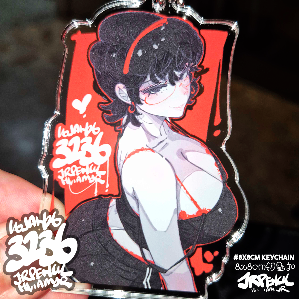 3236 - 红 / red Keychains