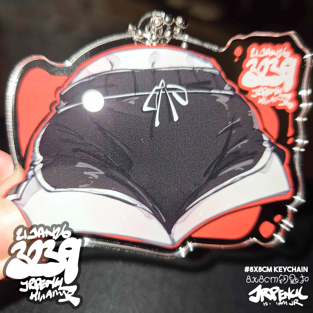 3239 - 红 / red Keychains