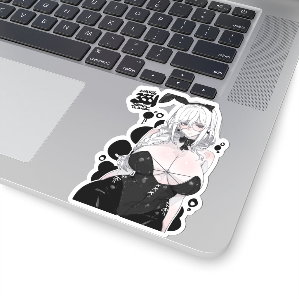3331 - 黑 / black v1 Stickers