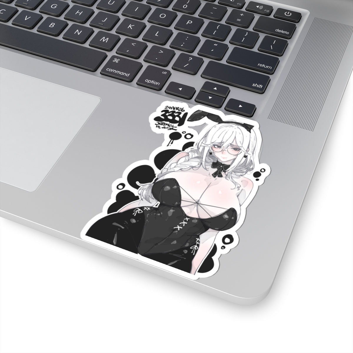 3331 - 黑 / black v1 Stickers