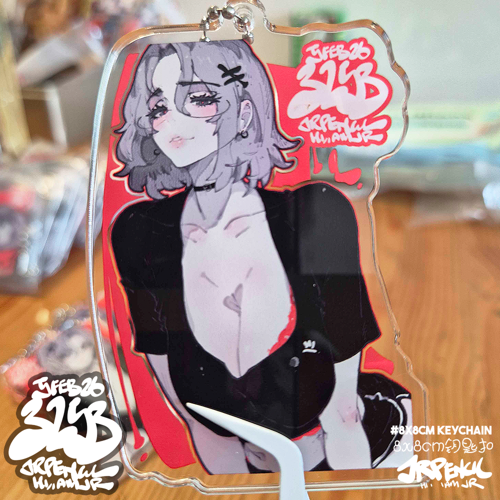 3253 - 红 / red Keychains
