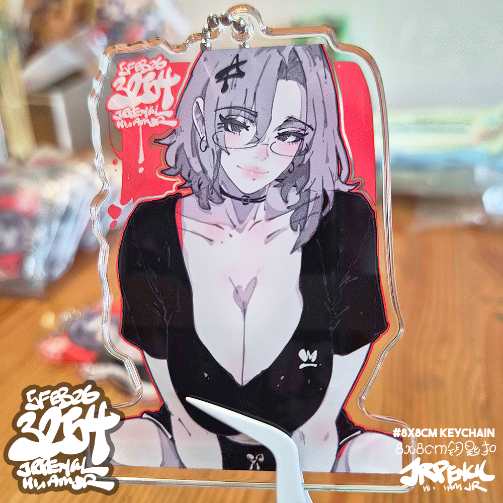 3254 - 红 / red Keychains