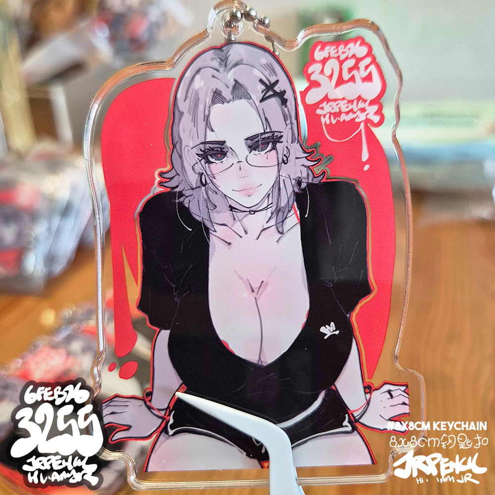 3255 - 红 / red Keychains