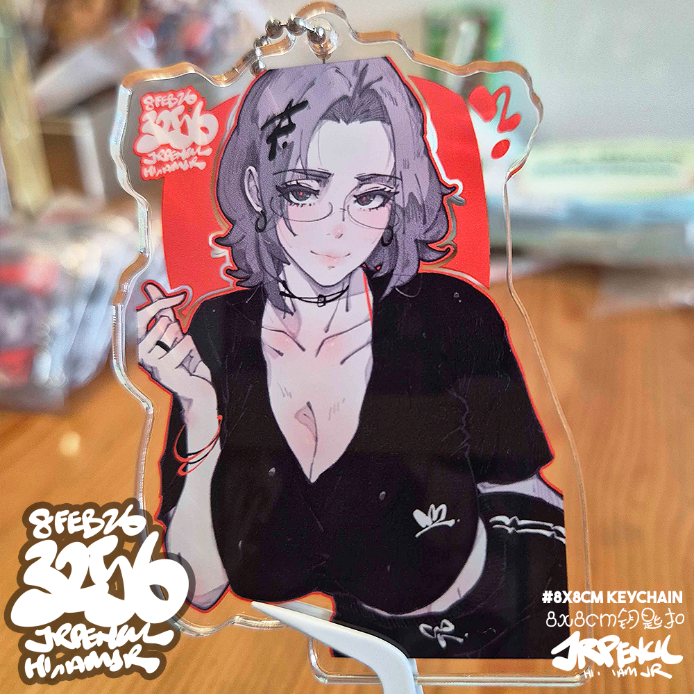 3256 - 红 / red Keychains