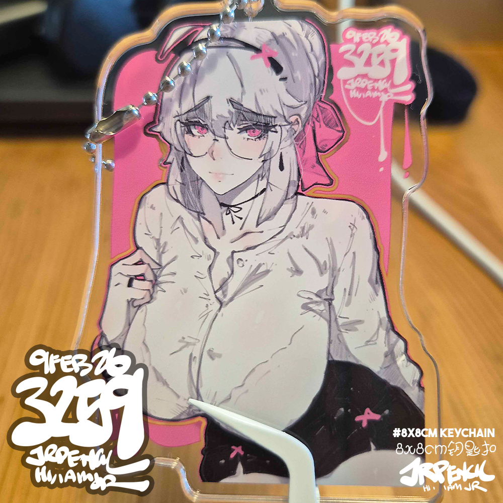 3259 - 粉 / pink Keychains