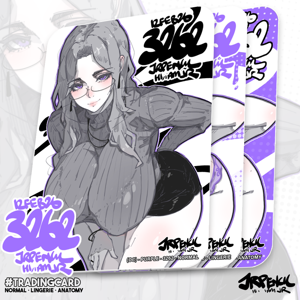 3262 - 紫 / Purple Trading Cards