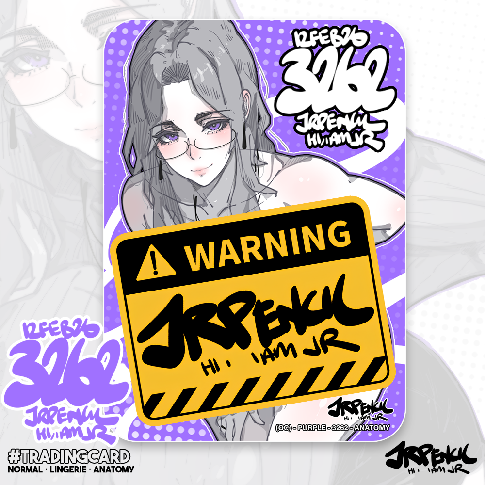 3262 - 紫 / Purple Trading Cards