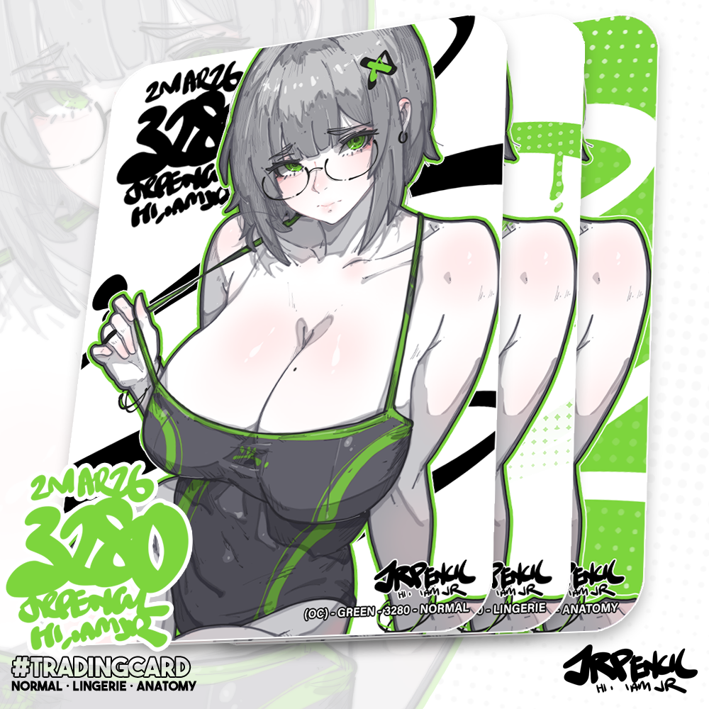 3280 - 绿 / Green Trading Cards