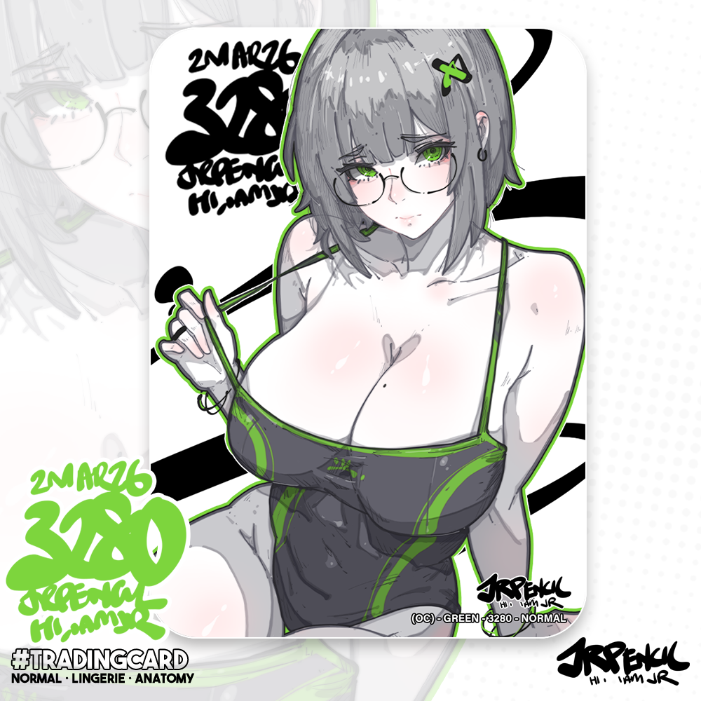 3280 - 绿 / Green Trading Cards