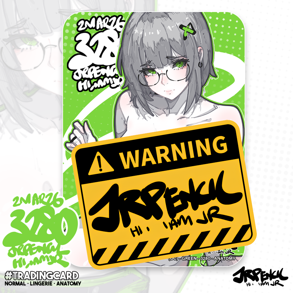 3280 - 绿 / Green Trading Cards