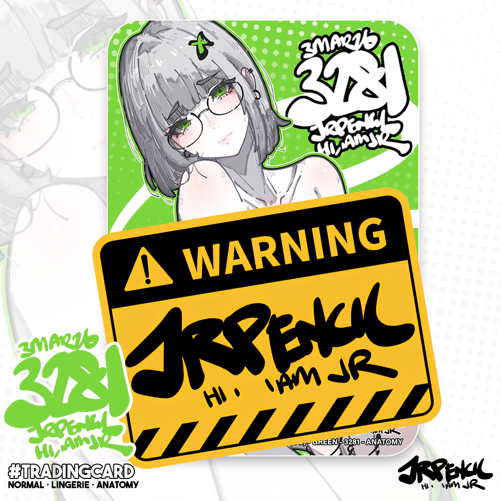 3281 - 绿 / Green Trading Cards