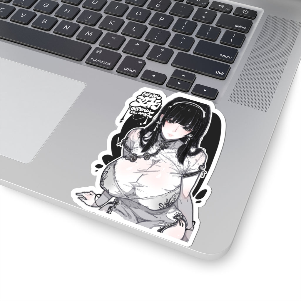 3275 - 黑 / black v1 Stickers