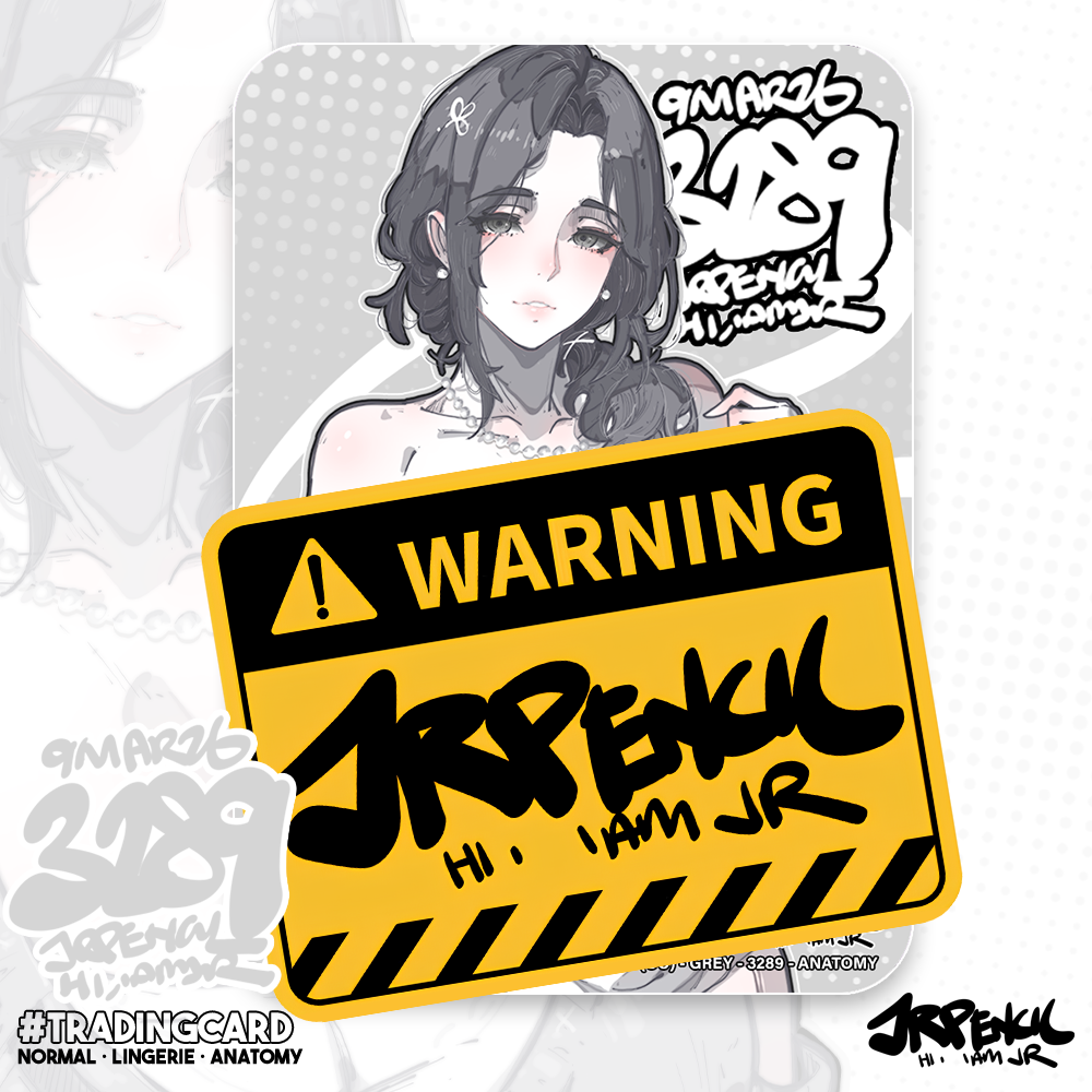 3289 - 灰 / Grey Trading Cards