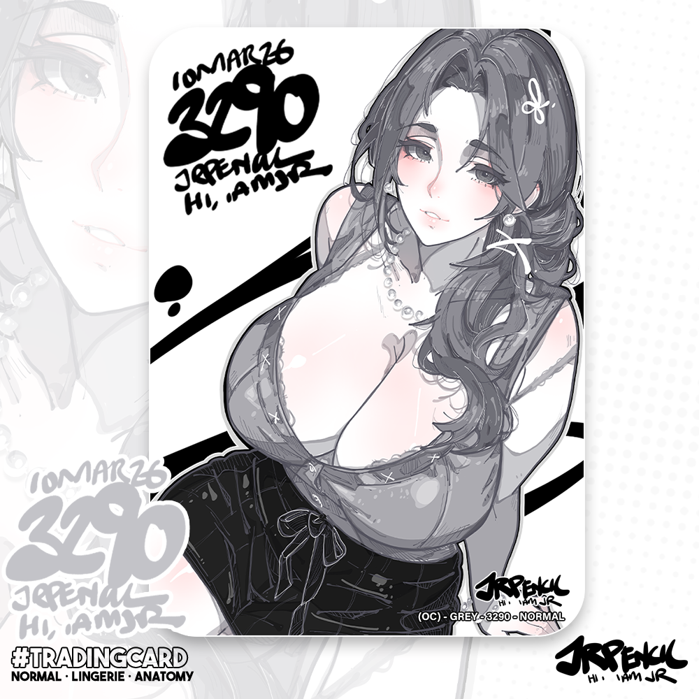 3329 - 灰 / Grey Trading Cards