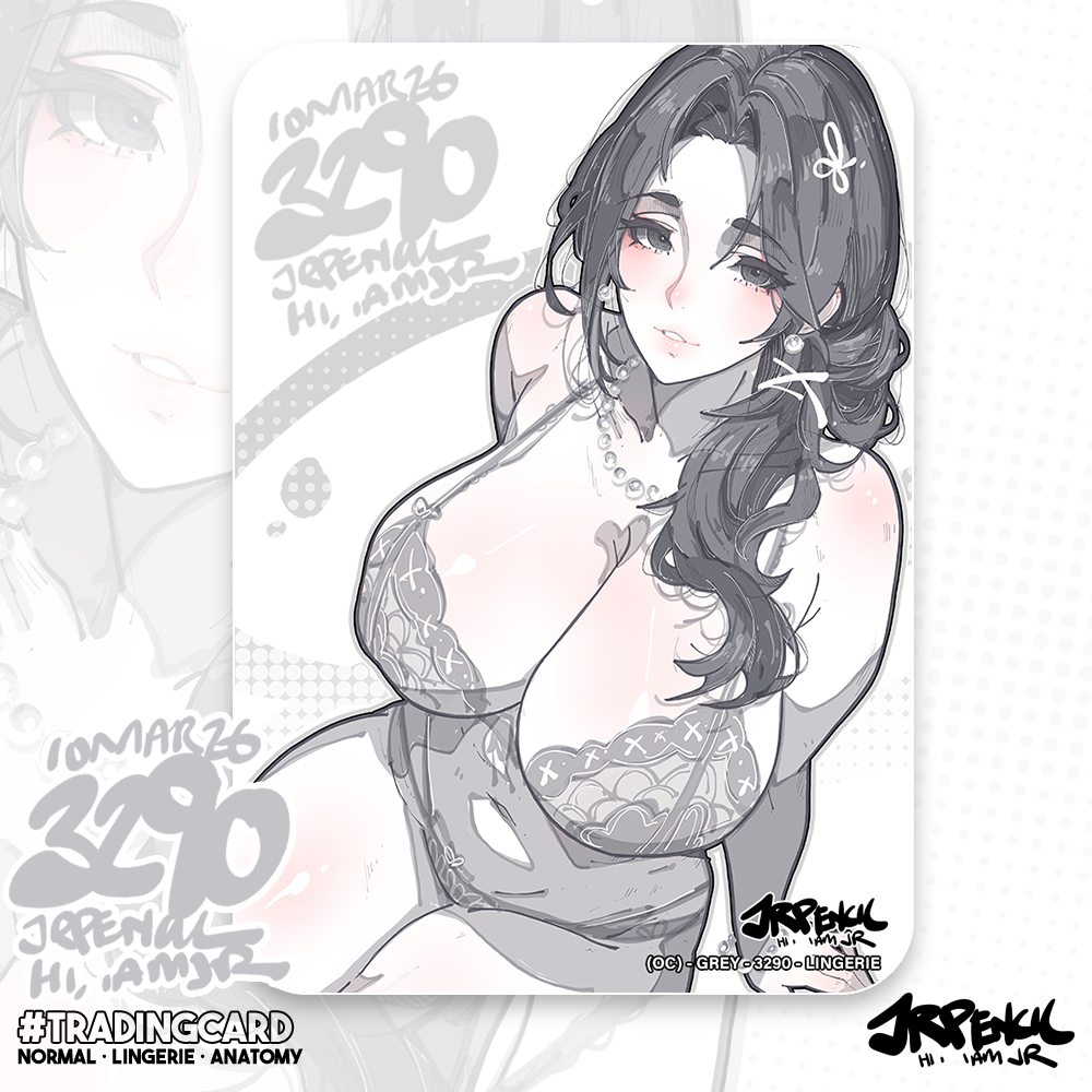 3290 - 灰 / Grey Trading Cards