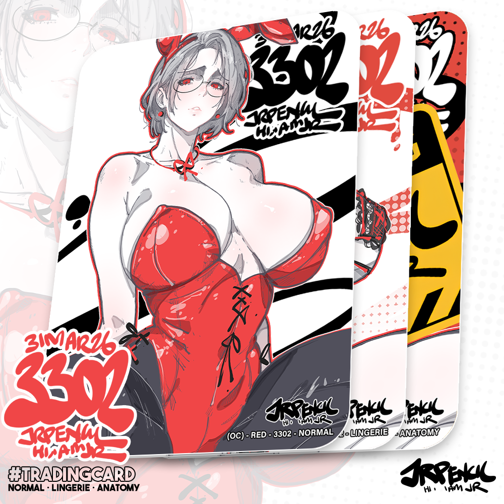 3302 - 红 / Red Trading Cards
