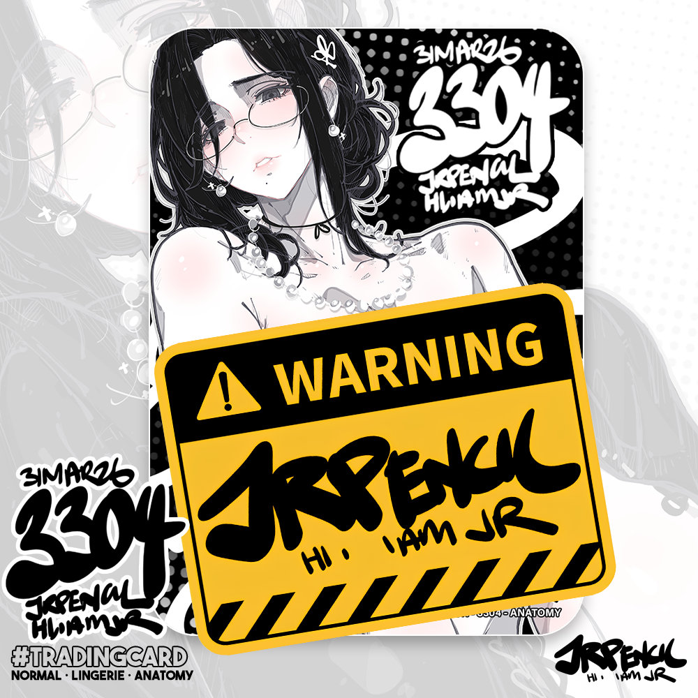 3304 - 黑 / Black Trading Cards