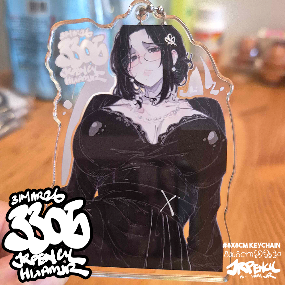 3305 - 黑 / black Keychains
