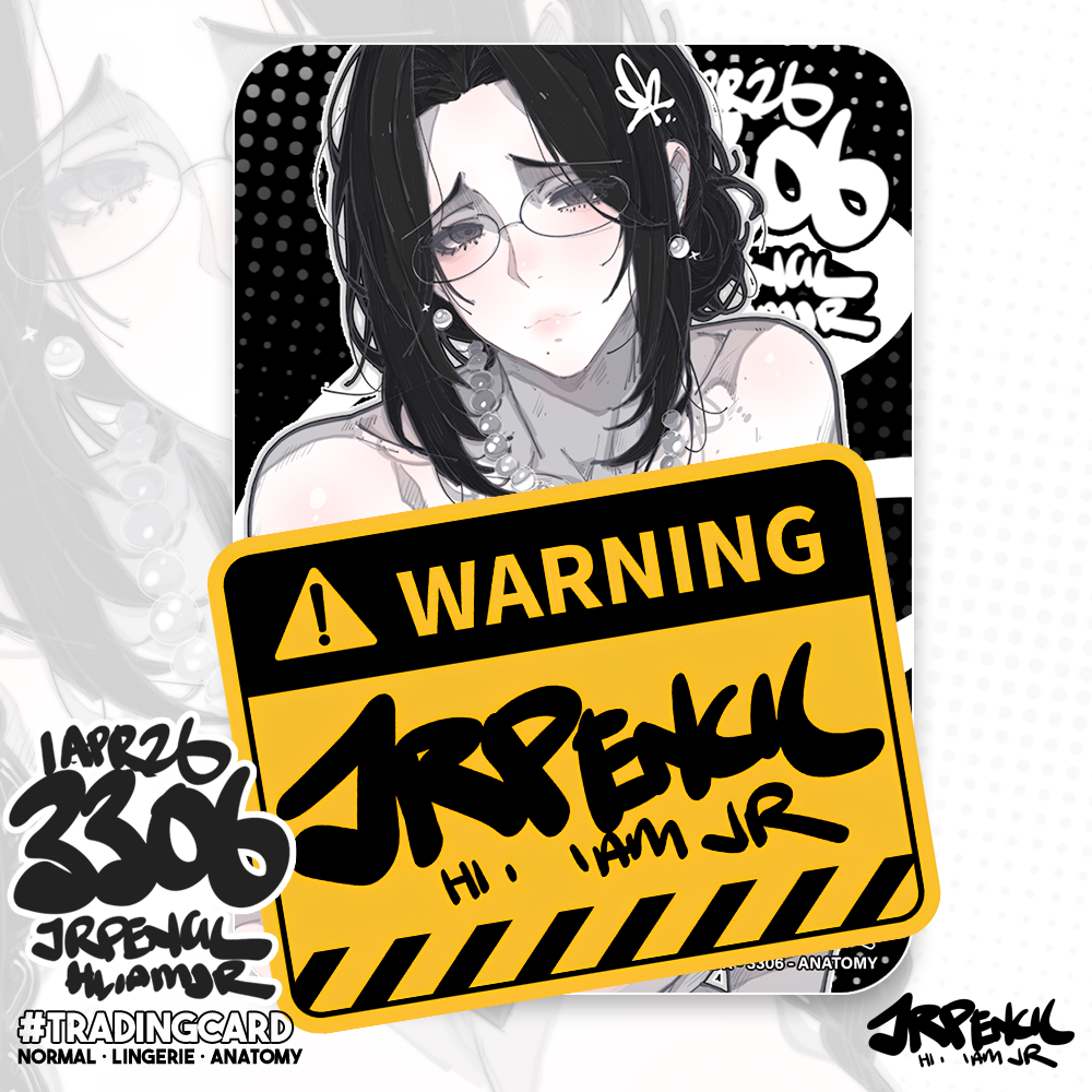 3306 - 黑 / Black Trading Cards