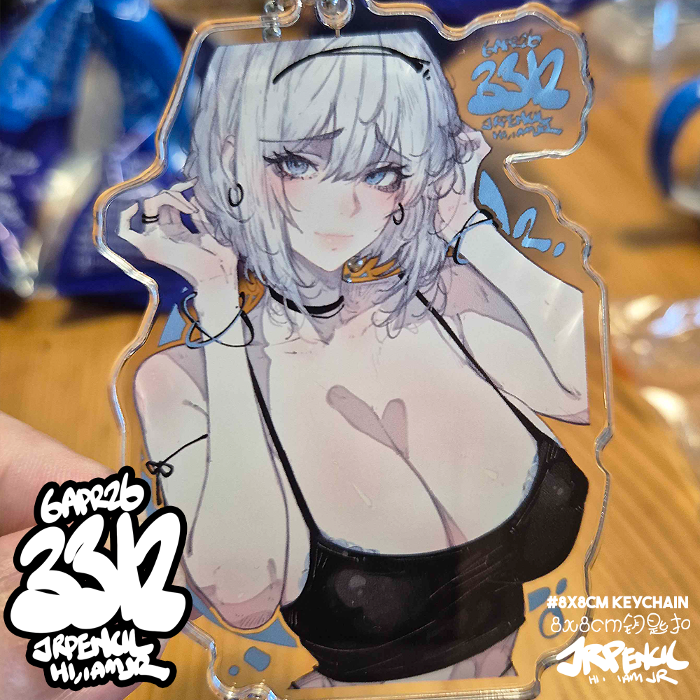3312 - 蓝 / blue Keychains
