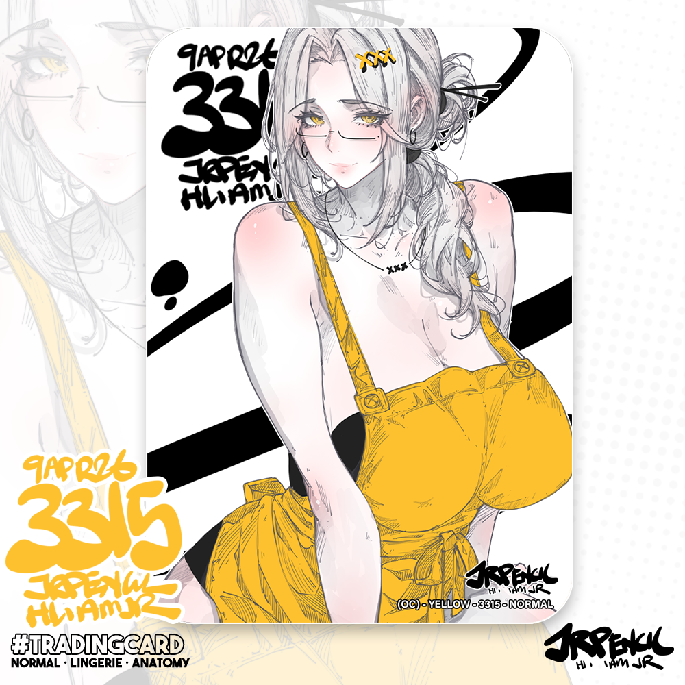3315 - 黄 / Yellow Trading Cards