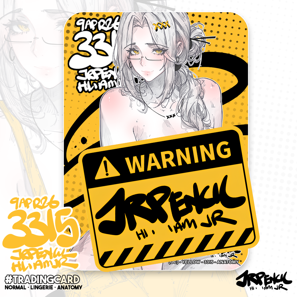 3315 - 黄 / Yellow Trading Cards