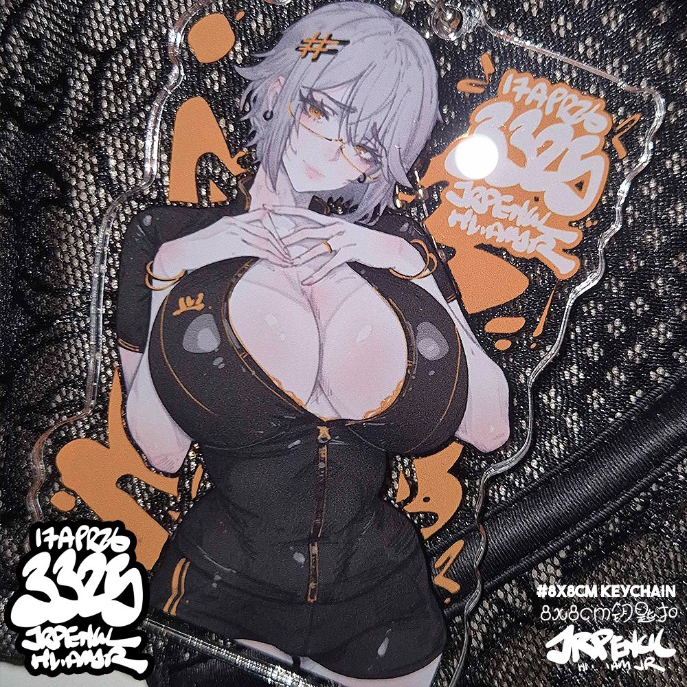 3325 - 橙 / orange Keychains