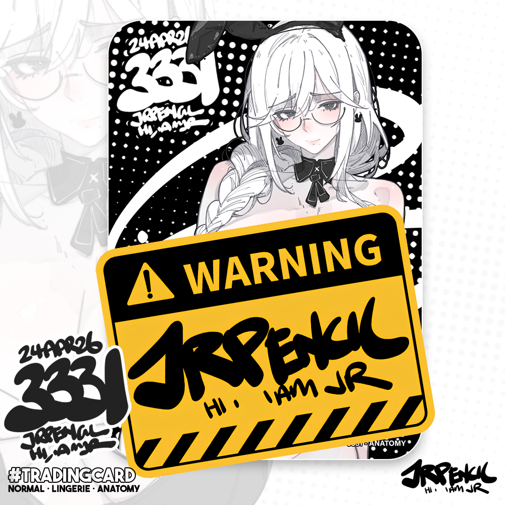3331 - 黑 / Black Trading Cards