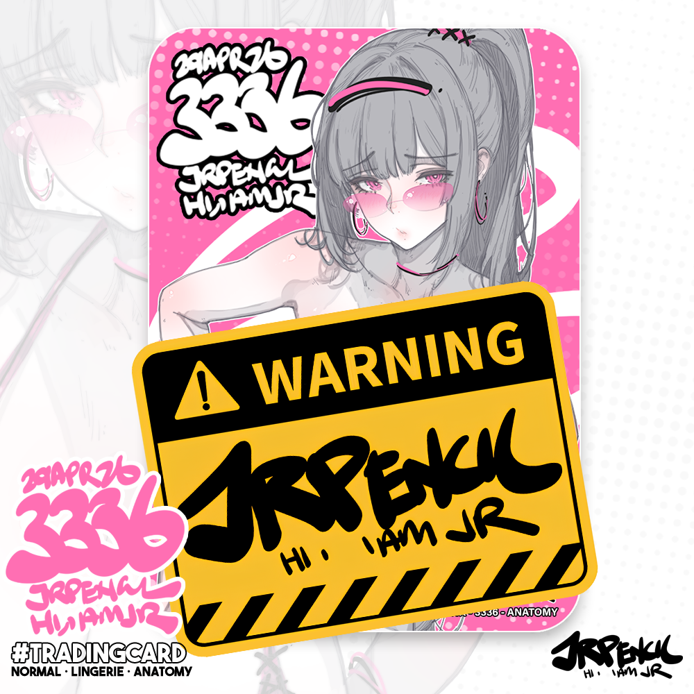 3336 - 粉 / Pink Trading Cards
