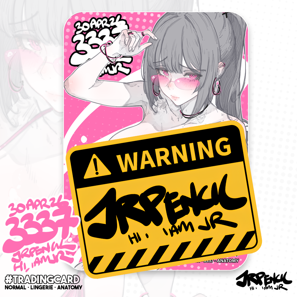 3338 - 粉 / Pink Trading Cards