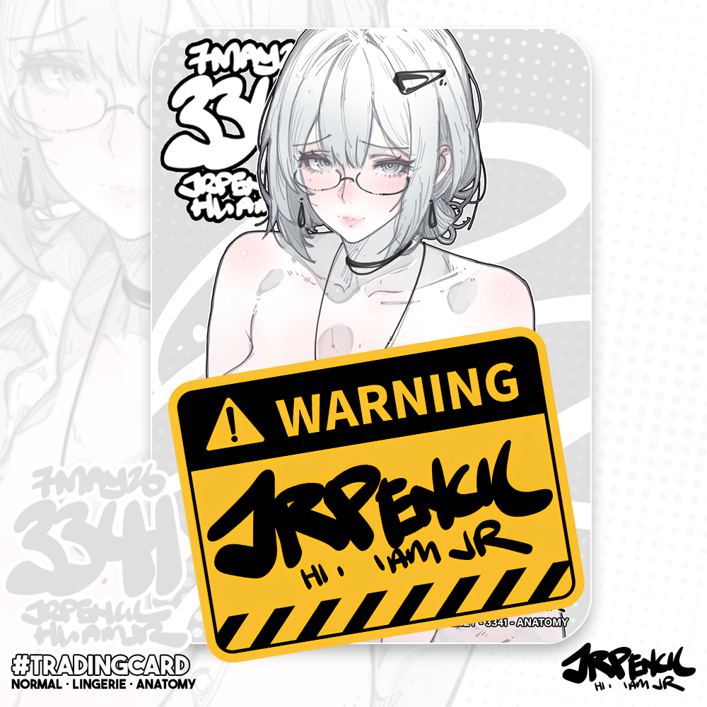 3341 - 灰 / Grey Trading Cards