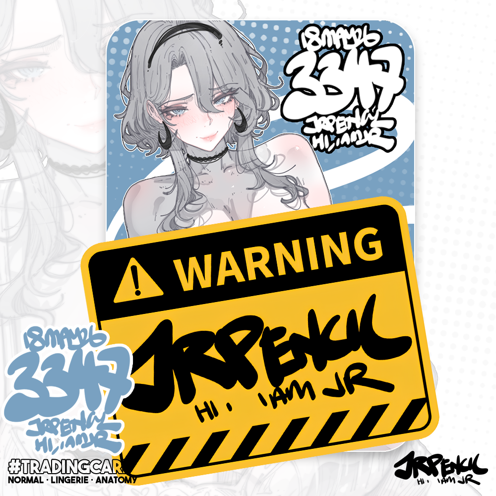 3347 - 蓝 / Blue Trading Cards