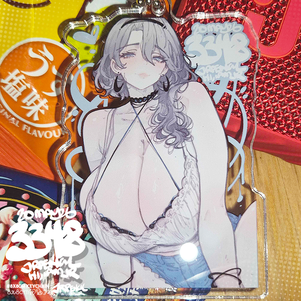 3348 - 蓝 / blue Keychains