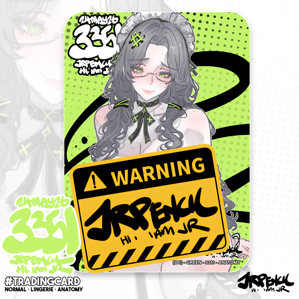 3351 - 绿 / Green Trading Cards