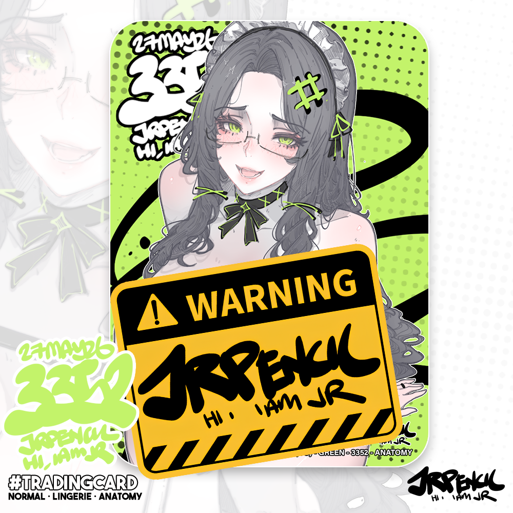 3352 - 绿 / Green Trading Cards