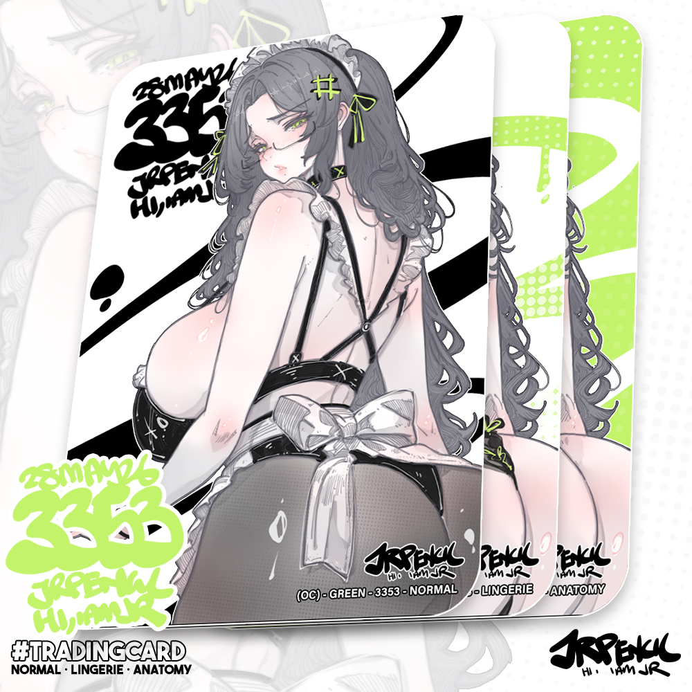 3353 - 绿 / Green Trading Cards